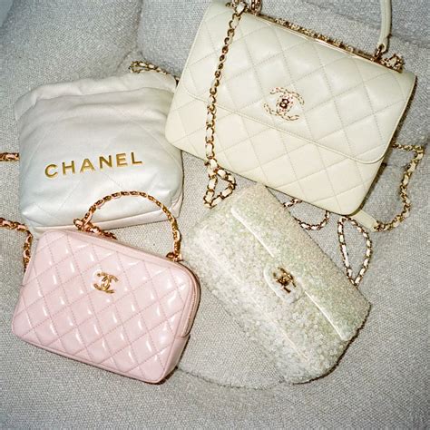 white chanel bag 2022|Chanel bag price list 2022.